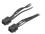 Cablu Micro-Fit 3.0 tată-tată 6 pini 0.4m PVC