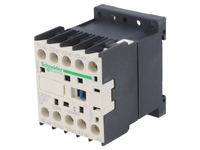 Contactor 4P 24VAC 10A DIN CA2KN40B7 foto