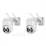 Set 2x Camere de Supraveghere WiFi Night Vision 1080P HD