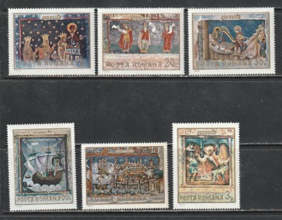 Romania 1969 - #716 Fresce 6v MNH foto