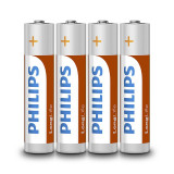 Baterie longlife r3 aaa folie 4 buc philips