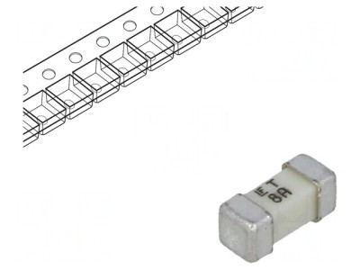 Siguranță &amp;icirc;nt&amp;acirc;rziere 8A 72VAC 60VDC SMD 454 foto