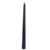 Lumanare decorativa, flippy, pentru masa, 25 cm, din parafina, fara fum, ardere 7.5h, negru