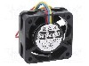 Ventilator 40x40x15mm, 10,2...13,8V DC, SANYO DENKI - 109P0412M701