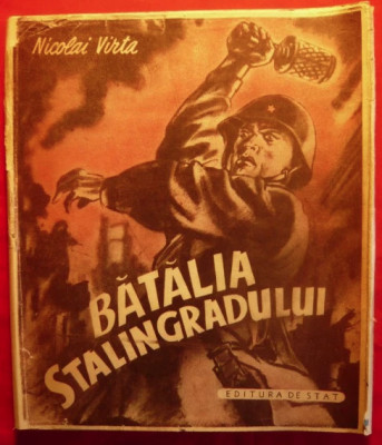 Batalia Stalingradului Scenariu literar N. Virta 1949 foto