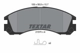 TEXTAR 2137001 set placute frana,frana disc