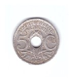 Moneda Franta 5 centimes 1920, versiunea de 19 mm, 3 g, stare buna, curata