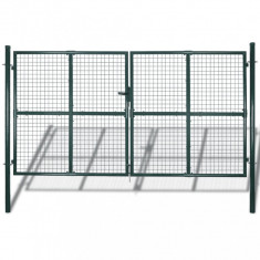 Gard de gradina plasa, poarta gard grilaj, 289x200 cm/306x250 cm GartenMobel Dekor