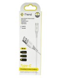 Cumpara ieftin Cablu de date/incarcare rapida (Fast Charge), USB A - Type-C, 1m