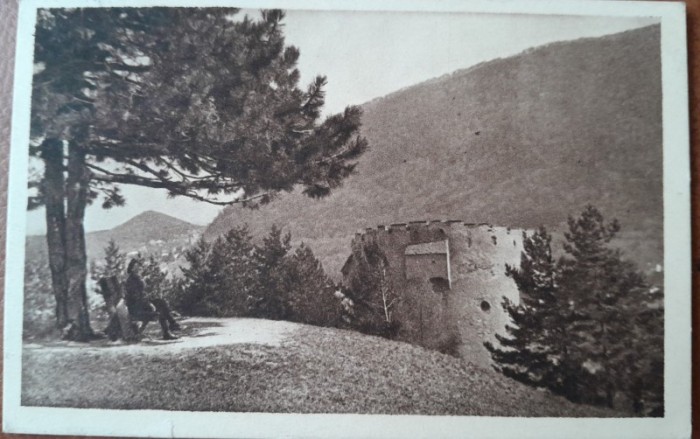 Carte postala, Brasov, 1927
