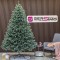 Brad artificial Christmas Deluxe by Sersimo, Alaska Select verde argintiu, integral 3D, 250 cm Household NewTrend