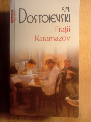 F m Dostoievski ,frații karamazov foto