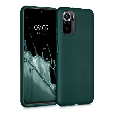 Husa pentru Xiaomi Redmi Note 10 / Redmi Note 10S, Silicon, Verde, 54542.14 foto