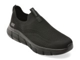 Cumpara ieftin Pantofi sport SKECHERS negri, BOBS B FLEX, din material textil