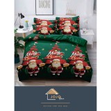 Cumpara ieftin Lenjerie de pat 1 Persoana Model de Craciun - JJJ9007