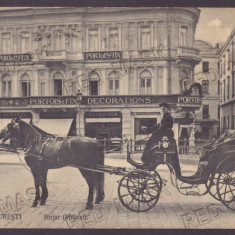 367 - BUCURESTI, Muscal, stores, Romania - old postcard - used - 1912