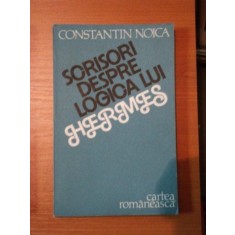 SCRISORI DESPRE LOGICA LUI HERMES de CONSTANTIN NOICA,1986