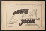 sport 1970 (JOCURILE COPILARIEI) INCEPE JOCUL Pt Profesorii de Educatie Fizica. RARA 94 pag, ilustrata. Regulament Joc TIRAJ MIC de UZ INTERN 21x14cm