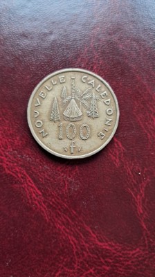 Noua Caledonie 100 Fr 1976 foto