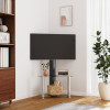 Suport TV de colt 2 niveluri pentru 32-70 inchi, negru/argintiu GartenMobel Dekor, vidaXL