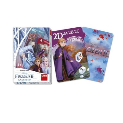 Joc de carti Quartet - Frozen II PlayLearn Toys foto