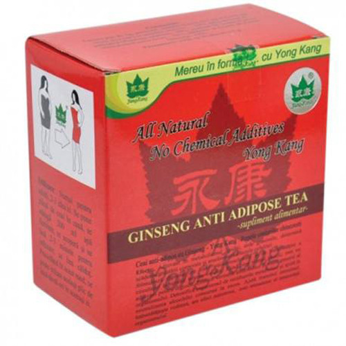 Ceai antiadipos cu Ginseng, 30dz, Yong Kang
