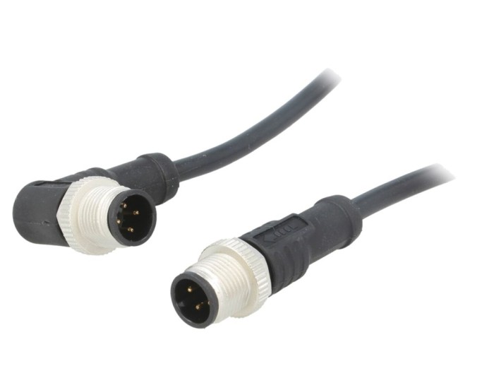 Cablu M12-M12 1m IP68