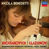 Shostakovich: Violin Concerto No.1; Glazunov: Violin Concerto | Nicola Benedetti