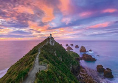 Puzzle Schmidt 3000 Mark Gray: Nugget Point Lighthouse The Catlins South Island foto