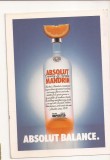 FA31-Carte Postala- Reclama Absolut Vodka Collection, necirculata