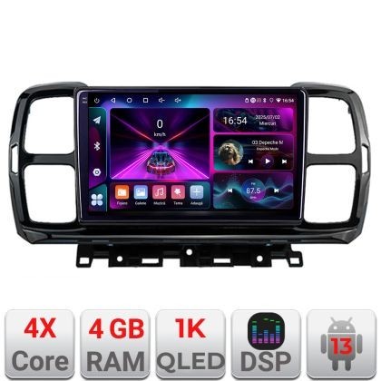 Navigatie Citroen C5 Aircross Android radio gps internet 4+64 InCell Display 1K Kit-aircross+EDT-E209-RK CarStore Technology