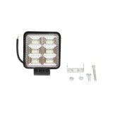 Proiector patrat LED Breckner Germany, 64W, 12-24V (10-30V), 6 zone SMD, 105x105x40 mm