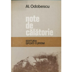 Note de calatorie - Al. Odobescu