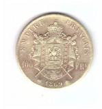 Jeton copie dupa moneda 100 francs 1869 Franta