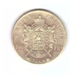 Jeton copie dupa moneda 100 francs 1869 Franta