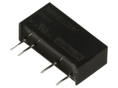 Convertor DC/DC 1W 5V-12V 84mA SIP foto