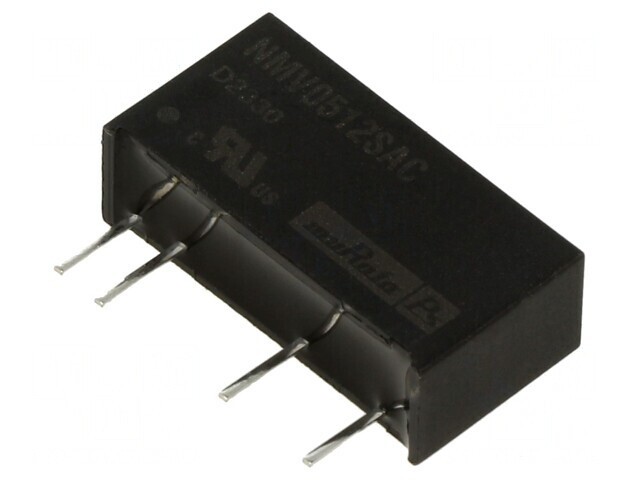 Convertor DC/DC 1W 5V-12V 84mA SIP