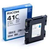 Ricoh original g&eacute;lov&aacute; n&aacute;plň 405762, GC41HC, cyan, 2200str.