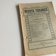 REVISTA TEOLOGICA -SIBIU 1912- nr.12-13 TEXTE DE NICOLAE BALAN, DIM. CORNILESCU