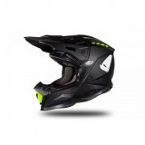 Casca motocross/enduro Ufo Plast Echus, fibra de sticla, culoare negru mat, mari Cod Produs: MX_NEW HE167M