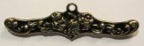 Cumpara ieftin CY - Ornament mai vechi bronz pentru panglica de clopot servitori sau biserica / 17 cm x 4,50 cm x 1 cm 135 g / Stare! / nu are marcaje