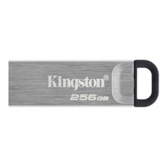 Usb flash drive kingston datatraveler kyson 256gb usb 3.2 metalic