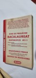 GHID DE PREGATIRE BACALAUREAT MATEMATICA M1-1 ENUNTURI FINALE , MODELE DE REZOLVARE BACIU ,BLAGA , TRIFAN EDITURA SIGMA