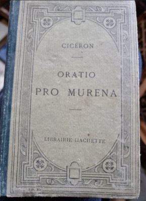 Marcus Tullius Cicero - Oratio Pro Murena foto