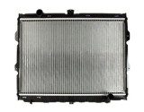 Radiator racire Hyundai Galloper, 11.1997-06.2003, motor 2.5 D, 73 kw, diesel, cutie manuala, cu/fara AC, 593x425x26 mm, aluminiu brazat/plastic,, Rapid