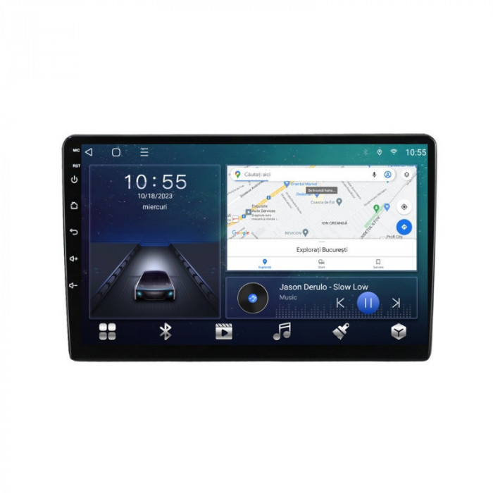 Navigatie dedicata cu Android Fiat 500L dupa 2012, 2GB RAM, Radio GPS Dual