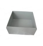 Cutie metalica pentru beton compatibila cu doza de pardoseala 12 module, Omu System