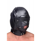 Masca Bondage Hood Mask Ball Gag