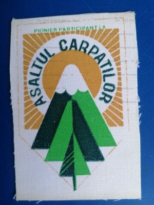 Ecuson TEXTIL CAMASA Pionier &amp;rdquo;Participant la Asaltul Carpaților&amp;rdquo; foto