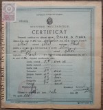 Certificat scolar, Ploiesti 1961